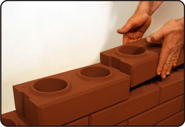Производство лего-кирпича на установках кондор от компании стройтехника